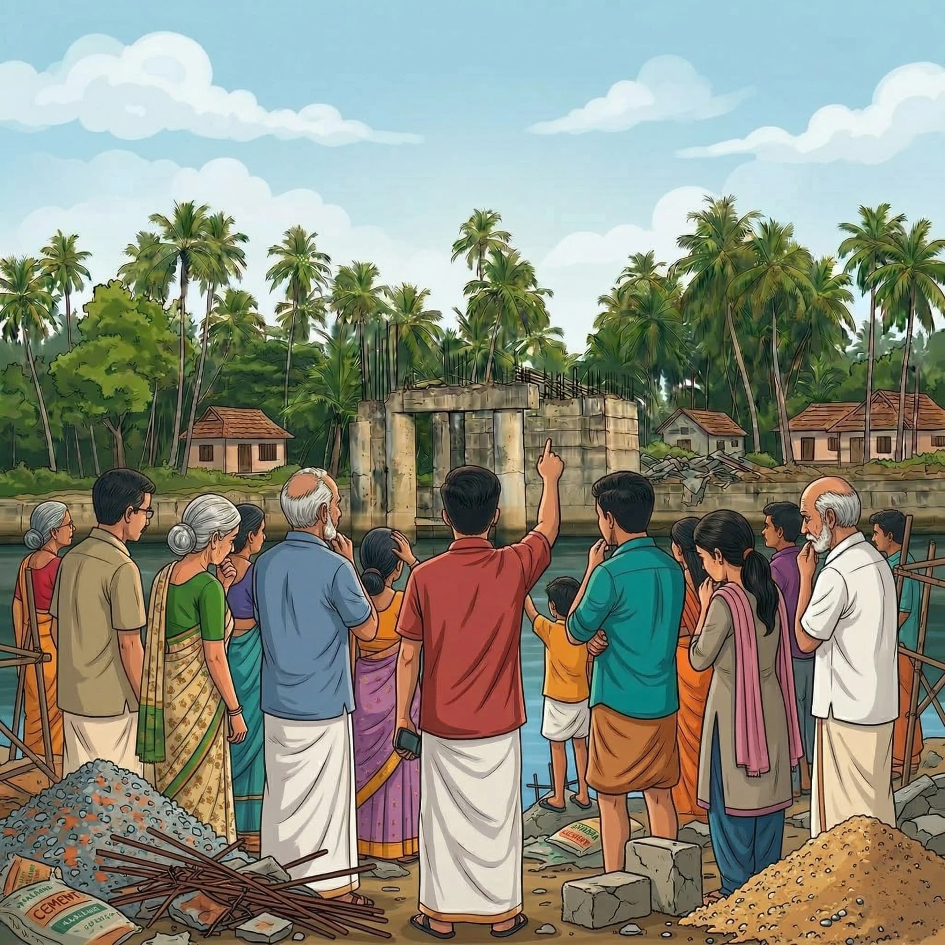 സ്തംഭിച്ച പദ്ധതികൾ